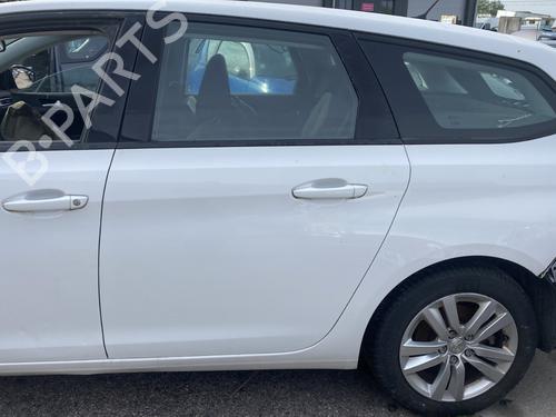 Used Left rear door PEUGEOT 308 SW II (LC_, LJ_, LR_, LX_, L4_) 1.6 BlueHDi 120 (120 hp) 29316644