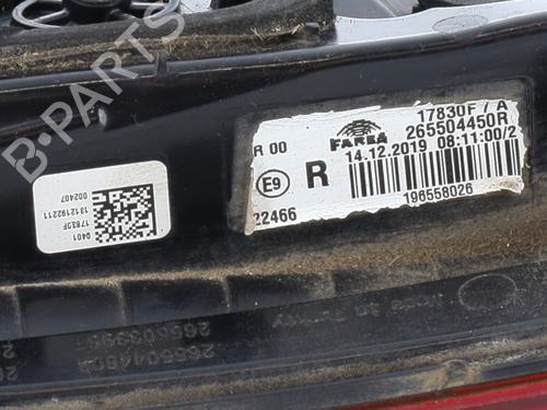 Right tailgate light RENAULT CLIO V (B7_) 1.5 Blue dCi 85 (B7AG) | BP29209459C80 