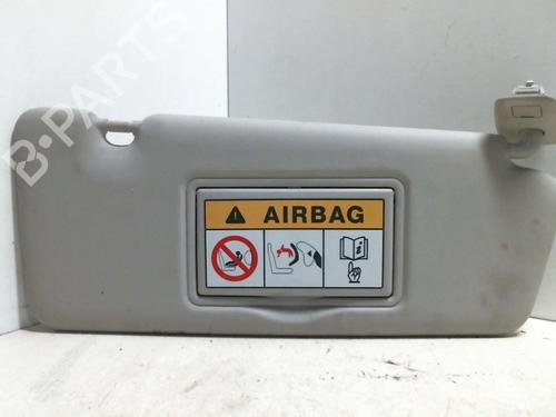 Right sun visor RENAULT CLIO IV (BH_) 0.9 TCe 90 (BHNF, BHMA, BHMH, BHJK, BHJR) | BP20939020I2 