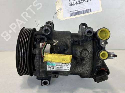 AC compressor CITROËN C5 III (RD_) 1.6 HDi 110 (RD9HZC) | BP22026156M34 