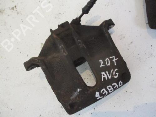 Used Left front brake caliper PEUGEOT 207 (WA_, WC_) 1.4 HDi (68 hp) 20953879