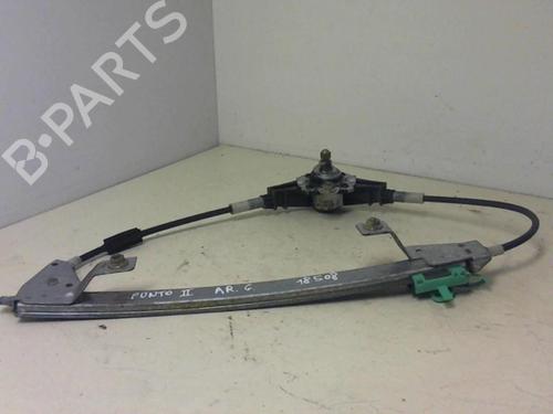 Rudehejsemekanisme venstre bagtil FIAT PUNTO (188_) 1.9 JTD 80 (188.237, .257, .337, .357) (80 hp) 20949084