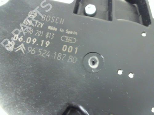 Used Rear wiper motor PEUGEOT 207 (WA_, WC_) 1.4 HDi (68 hp) 20970120