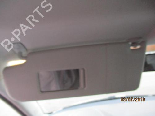 Used Left sun visor Left sun visor SKODA ROOMSTER (5J7) 1.6 TDI (90 hp) 20943136 20943136