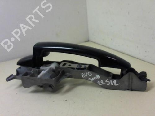 Used Front right exterior door handle PEUGEOT 3008 I MPV (0U_) 1.6 HDi (114 hp) 20943107