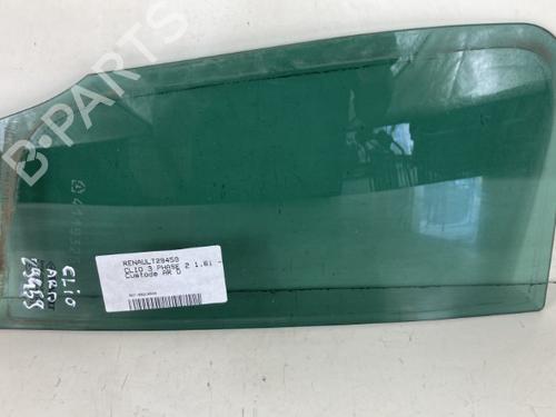 Used Rear right door window RENAULT CLIO III (BR0/1, CR0/1) 1.6 16V GT (BR10, CR10) (128 hp) 20962237