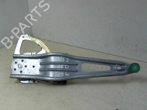 Used Rear right window mechanism Rear right window mechanism TOYOTA YARIS (_P9_) 1.4 D-4D (NLP90_, NLP90R) (90 hp) 20962638 20962638