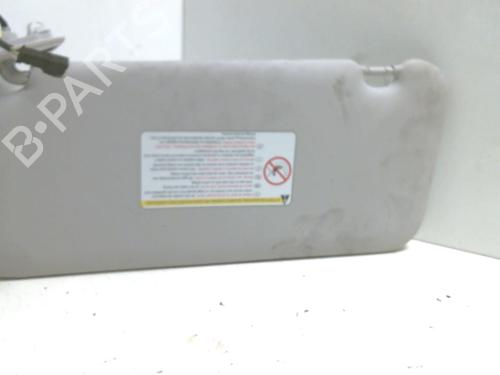 Left sun visor PEUGEOT 407 (6D_) 2.0 (6DRFNB, 6DRFNE) | BP20946752I1 
