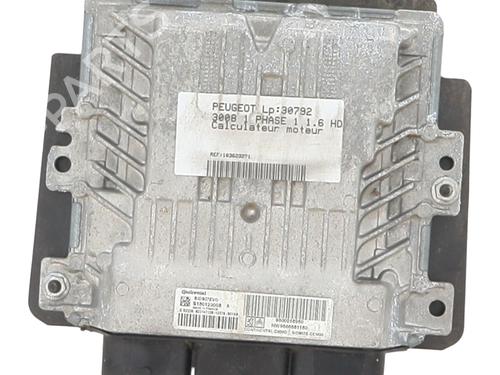 Engine control unit (ECU) PEUGEOT 3008 I MPV (0U_) 1.6 HDi | BP24525855M57 