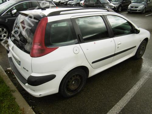 Right rear door PEUGEOT 206 SW (2E/K) 1.4 HDi | BP20954354C5 