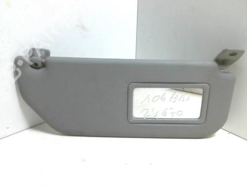 Used Right sun visor Right sun visor PEUGEOT 106 I (1A, 1C) 1.0 (50 hp) 20957965 20957965