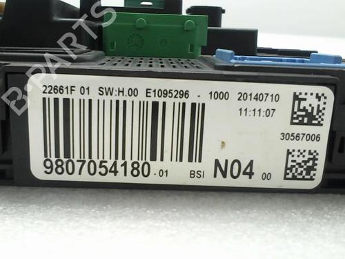 Fuse box PEUGEOT 308 II (LB_, LP_, LW_, LH_, L3_) 1.6 HDi / BlueHDi 115 | BP20951356E1 