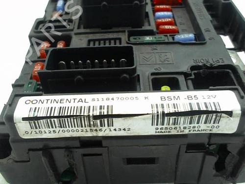 Fuse box PEUGEOT 307 (3A/C) 2.0 HDi 90 | BP20943195E1 