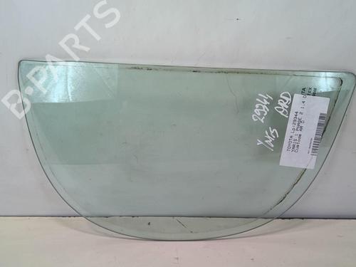 Used Rear right door window TOYOTA YARIS (_P1_) 1.4 D-4D (NLP10_, NLP10R) (75 hp) 20968427