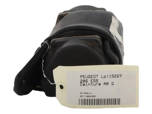 Used Rear left seatbelt Rear left seatbelt PEUGEOT 206 Hatchback (2A/C) 1.4 i (75 hp) 22020256 22020256
