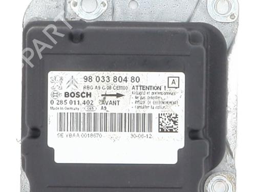 Used ECU airbags PEUGEOT 208 I (CA_, CC_) 1.4 HDi (68 hp) 24661927