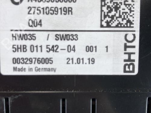Climate control SMART FORTWO Coupe (453) 0.9 (453.344, 453.353) | BP20962166I5 