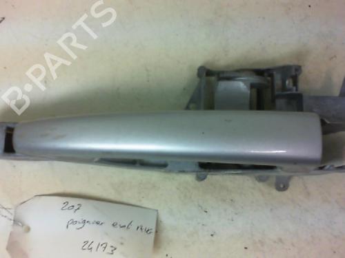 Used Front left exterior door handle PEUGEOT 207 (WA_, WC_) 1.4 HDi (68 hp) 20958446