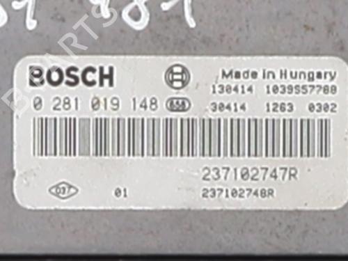 Engine control unit (ECU) RENAULT CLIO IV (BH_) 1.5 dCi 75 | BP31586431M57