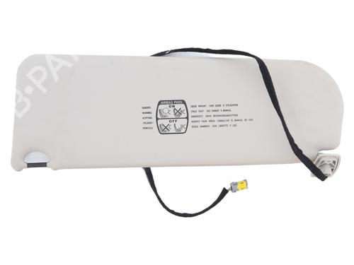 Used Right sun visor Right sun visor PEUGEOT 807 (EB_) 2.2 HDi (128 hp) 22028611 22028611