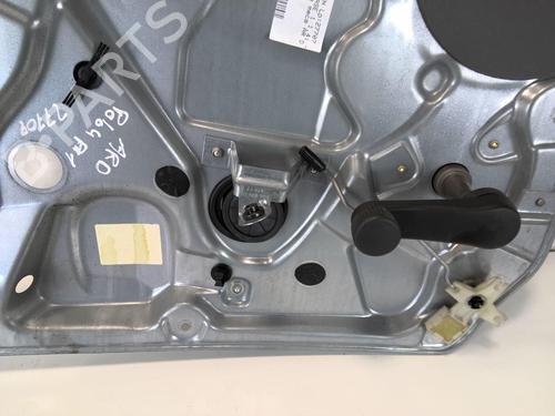 Rudehejsemekanisme Højre bagtil VW POLO (9N_, 9A_) 1.4 16V (75 hp) 20946834