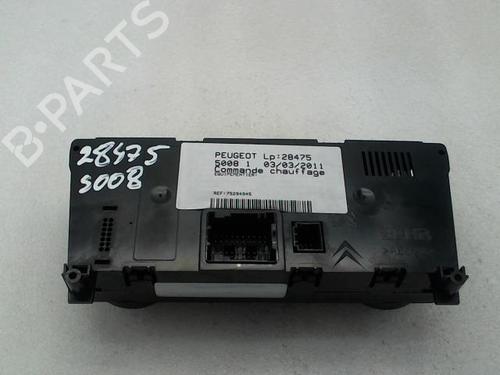 Climate control PEUGEOT 5008 (0U_, 0E_) 1.6 HDi | BP20956733I5 