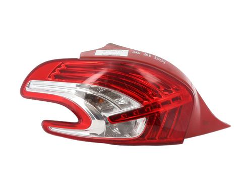 Used Left taillight PEUGEOT 208 I (CA_, CC_) 1.2 VTI 82 (82 hp) 20956605