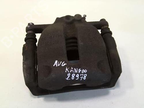 Used Left front brake caliper RENAULT KANGOO / GRAND KANGOO II (KW0/1_) 1.5 dCi 85 (KW0K, KW0L, KW0B) (86 hp) 20968466