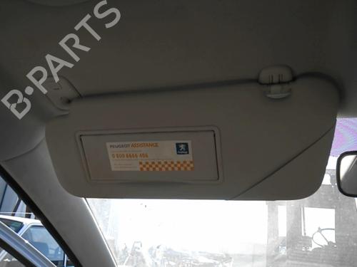 Left sun visor PEUGEOT 407 SW (6E_, 6D_) 2.0 HDi 135 | BP20954105I1 