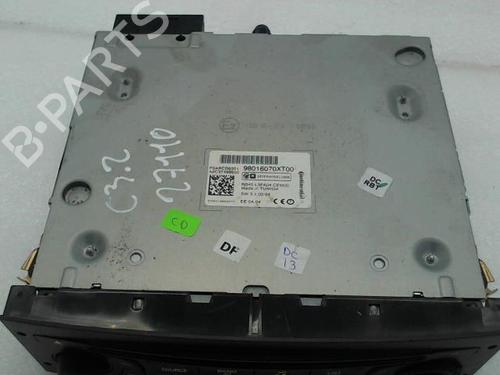 Used Radio Radio CITROËN C3 II (SC_) 1.4 HDi 70 (SC8HZC, SC8HR0, SC8HP4) (68 hp) 20952913 20952913