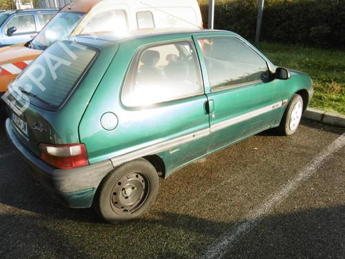 Front left exterior door handle CITROËN SAXO (S0, S1) 1.0 X | BP20958152C128 