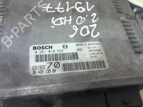 Used Electronic module PEUGEOT 206 Hatchback (2A/C) 2.0 HDI 90 (90 hp) 20960789