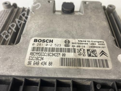 Engine control unit (ECU) PEUGEOT 207 (WA_, WC_) 1.4 HDi | BP23791943M57 