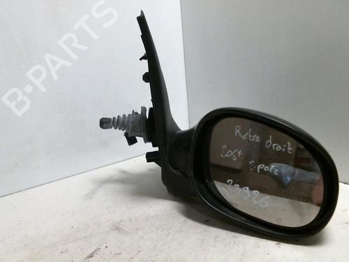 Right mirror PEUGEOT 206+ (2L_, 2M_) 1.4 HDi eco 70 | BP20965959C27