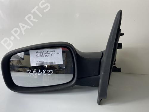 Used Left mirror RENAULT CLIO III (BR0/1, CR0/1) 1.4 16V (98 hp) 22349068