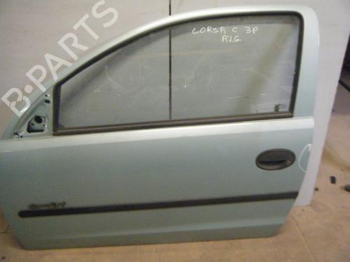 Used Left front door OPEL CORSA C (X01) 1.4 (F08, F68) (90 hp) 20949215