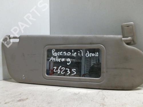 Used Right sun visor OPEL ASTRA G Hatchback (T98) 1.6 16V (F08, F48) (101 hp) 20950922