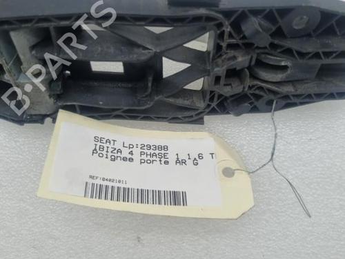 Used Rear left exterior door handle SEAT IBIZA IV (6J5, 6P1) 1.6 TDI (90 hp) 20956013