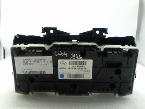 Instrument cluster RENAULT CLIO IV (BH_) 1.5 dCi 75 | BP20968044C47 