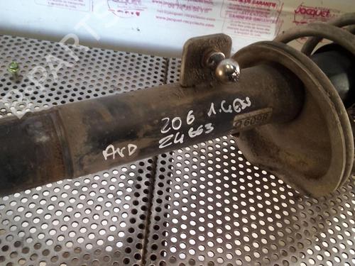Used Right front shock absorber PEUGEOT 206 Hatchback (2A/C) 1.4 i (75 hp) 20945618