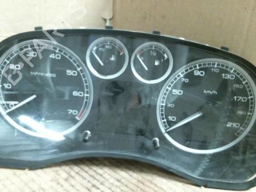 Used Instrument cluster PEUGEOT 307 (3A/C) 1.6 16V (109 hp) 20974161