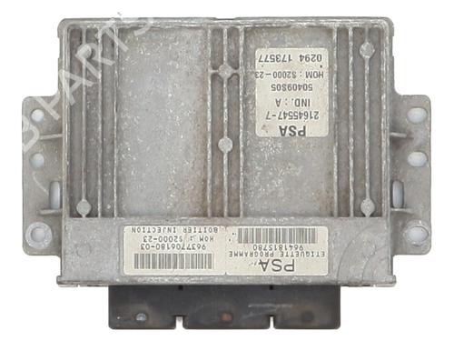 Engine control unit (ECU) PEUGEOT 206 Hatchback (2A/C) 1.4 i | BP27893446M57 