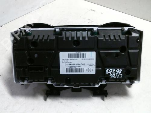 Instrument cluster RENAULT CLIO IV (BH_) 0.9 TCe 90 (BHNF, BHMA, BHMH, BHJK, BHJR) | BP20950777C47