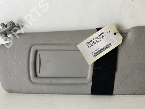 Used Left sun visor RENAULT LAGUNA III (BT0/1) 2.0 dCi (BT07, BT0J, BT14, BT1A, BT1S) (131 hp) 24816217