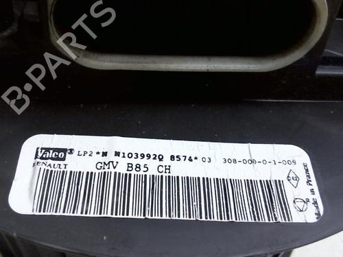 Heater blower motor RENAULT CLIO III (BR0/1, CR0/1) 1.5 dCi (BR17, CR17) | BP20959725M62 
