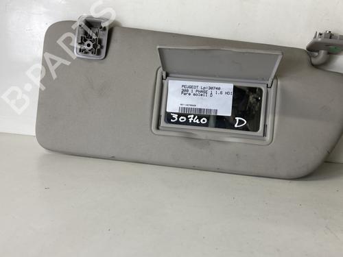 Right sun visor PEUGEOT 308 I (4A_, 4C_) 1.6 HDi | BP24816185I2 