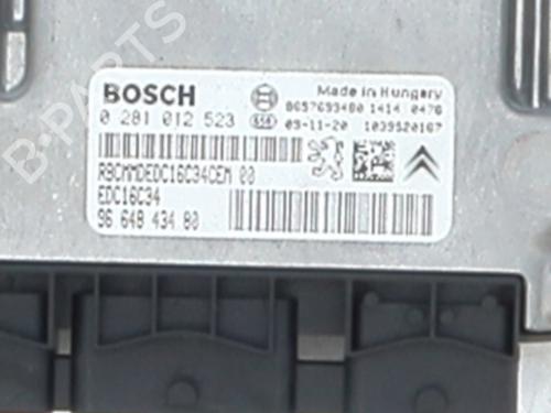 Engine control unit (ECU) CITROËN C3 II (SC_) 1.4 HDi 70 (SC8HZC, SC8HR0, SC8HP4) | BP28476644M57 - Image 4