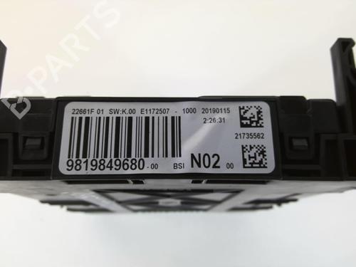 Fuse box PEUGEOT 208 I (CA_, CC_) 1.5 BlueHDI 100 | BP20964906E1 