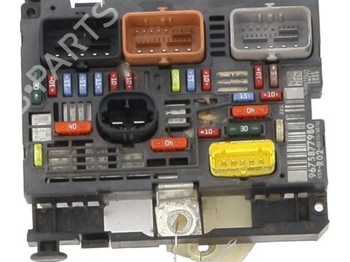 Fuse box PEUGEOT 3008 I MPV (0U_) 1.6 HDi | BP24525854E1 