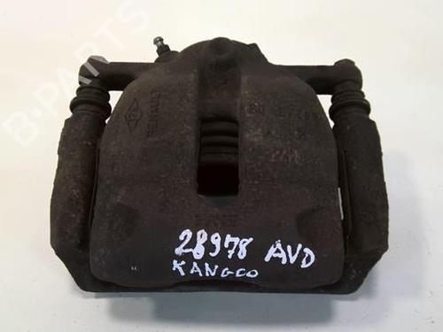 Used Right front brake caliper RENAULT KANGOO / GRAND KANGOO II (KW0/1_) 1.5 dCi 85 (KW0K, KW0L, KW0B) (86 hp) 20968467